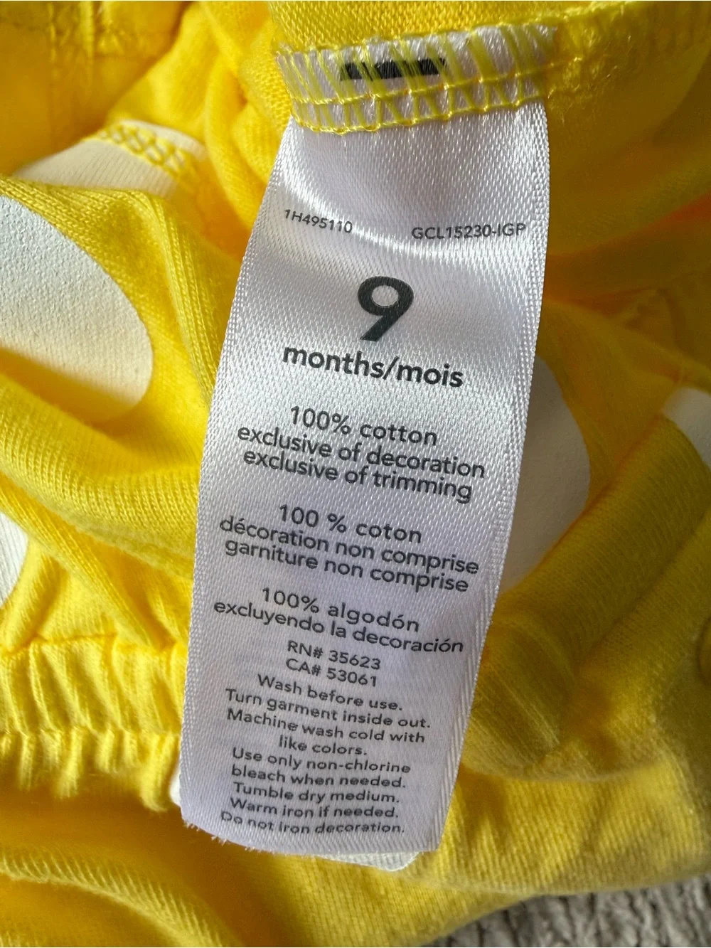 Carters bright cheerful